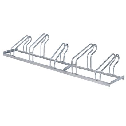 Fahrradständer Boden, Metall 5 Fahrräder 