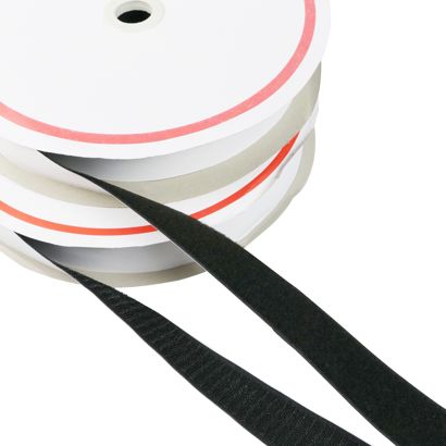 Bande auto-agrippante et auto-adhésive, kit de 25 m de bande à crochets et 25 m de bande à boucles 38 mm | null