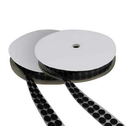 Pastilles auto-agrippantes en rouleau, 16 mm | null | Set - Crochet & Boucle