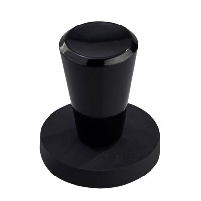 Gummierte Magnete mit Griff mit Gewindezapfen | 31 mm | schwarz
