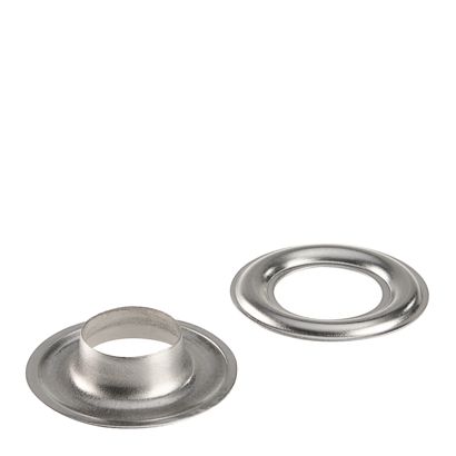 Edelstahlösen, rostfrei, selbstschneidend Rundösen #3 (⌀ 11,3 mm)