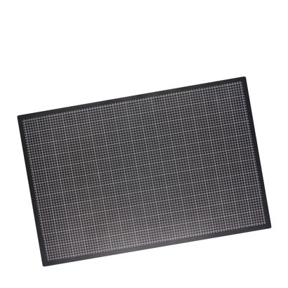 Schneidematte A1, 90 x 60 cm, selbstheilend, mit Raster grau|schwarz 