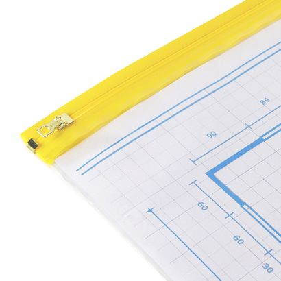 HELE Pochette porte-plan, transparent A4