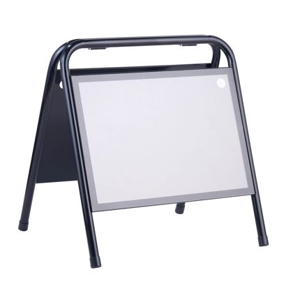 Stop-trottoir en acier A3 STEEL-STOP, paysage 
