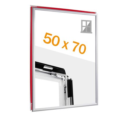 Cadre clic-clac pour vitrine B2 