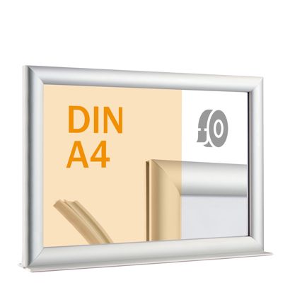 Info Topper aus Aluminium Querformat | A4