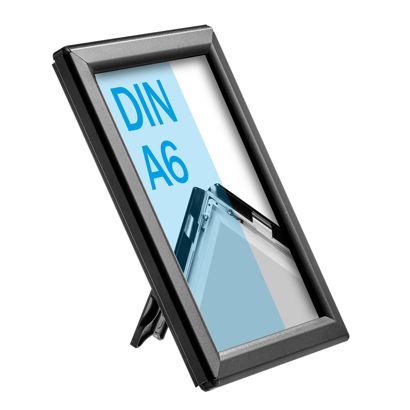 Klapprahmen A6 Opti Frame, mit Rückenstütze schwarz