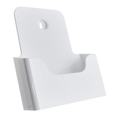 Porte-brochures mural/sur pied, polystyrène, transparent PTXD 5 x null | A5