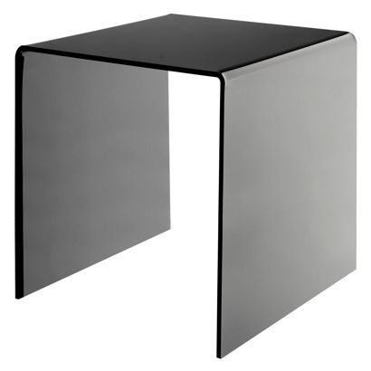 U-Ständer Acryl, schwarz 200 x 200 x 200 mm