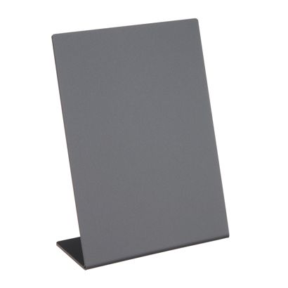 L-Aufsteller Kreidetafel, schwarz Hochformat | A6