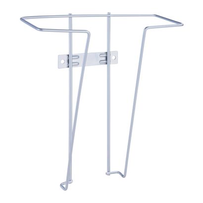 Wandprospekthalter JACKSON aus Draht, A4, silber, Fächer 1