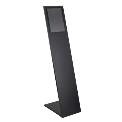 Infoständer A4 PLANAR mit Magnetrahmen schwarz