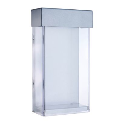Flyerhalter outdoor mit Deckel, Indisplay Shieldbox, extrem robust 1/3 A4 