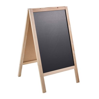 Stop-trottoir en bois WOOD-STOP Lite S, tableau 44 x 66, naturel marron clair 