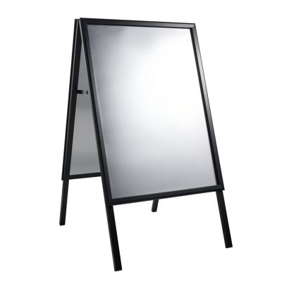 Kundenstopper A1 SOLID-STOP Pro, 32mm, Gehrung, Dichtung schwarz