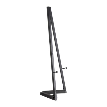 Mobile Staffelei DA VINCI aus Aluminium schwarz | 1.000 mm | ohne Tragetasche