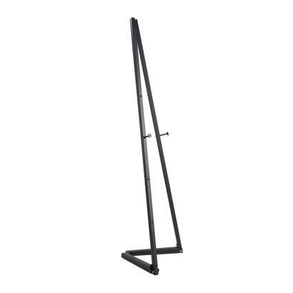 Mobile Staffelei DA VINCI aus Aluminium schwarz | 1.500 mm | mit Tragetasche