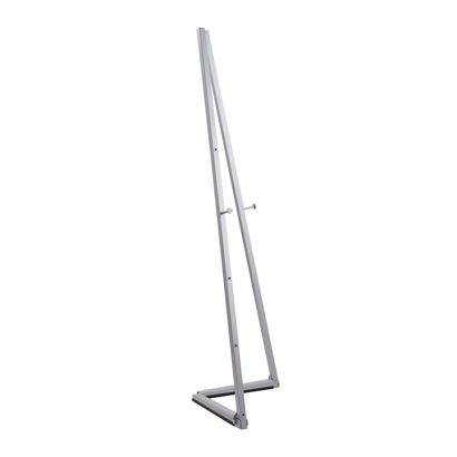 Mobile Staffelei DA VINCI aus Aluminium silber  | 1500 mm | ohne Tragetasche 