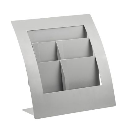 Tischprospekthalter VARIA, A4/ A5/ DIN lang, Fächer 3