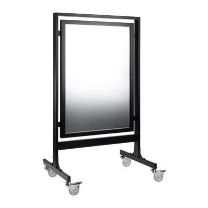 Kundenstopper SQUARE A1, schwarz 