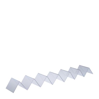 Présentoir sandwich PET  | 565 x 90 x 60 mm 