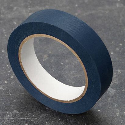 Best Price Fälzelband, Spezialpapier, Leinenstruktur blau  | 50 mm