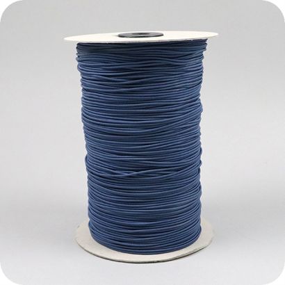 Elastiques en rouleau, 2,2 mm bleu 