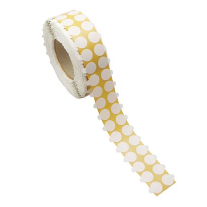 Pastilles adhésives double face en PET, adhérence forte/forte 20 mm | 5000 pcs