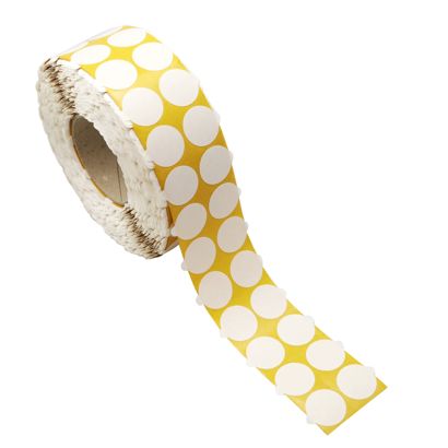 Pastilles adhésives double face en papier intissé, adhérence forte/forte 30 mm | 5000 pcs
