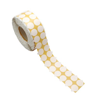 Pastilles adhésives double face en PET, adhérence forte/forte 30 mm | 5000 pcs