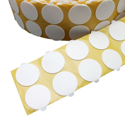 Pastilles adhésives en mousse double face, env. 1 mm d’épaisseur, adhérence forte/forte 50 mm | 2500 pcs
