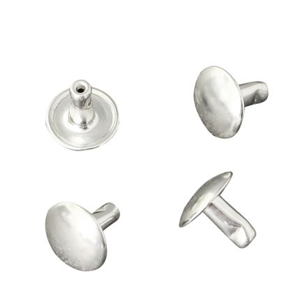 Doppelhohlnieten, Unterteil, geschlossen, Typ A, 9,1 mm Kopfdurchmesser 