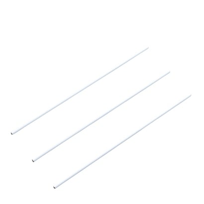Tiges droites pour suspension de calendrier, longueur 88 mm, blanc 