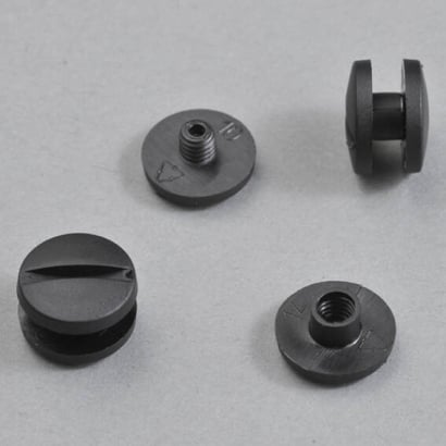 Vis reliures en plastique, 3.5 mm | noir
