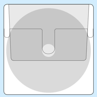 CD-Taschen mit Klappe zum Einstecken, selbstklebend, transparent 