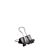 Pinces Foldback, noir 15 mm