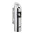Cendrier mural MELBOURNE, acier inoxydable, argent 20 cm