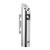 Cendrier mural MELBOURNE, acier inoxydable, argent 30 cm