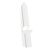 Chevalets carton double pied, blancs A4 