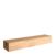 Porte-cartes en bois, base pour système de connexion variable MODUL 210 mm | bois de chêne  | fente d'insertion droite 