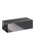 Porte-cartes en acrylique, base pour système de connexion variable MODUL 100 mm | noir  | brillant 