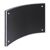 magnetischer Bilderrahmen, gebogen transparent, schwarz | 110 x 170 mm/A6