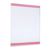 Acrylglastasche mit Reinacrylat-Klebeband A5                                                                                                                                 | Hochformat 