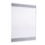 Acrylglastasche mit Magnetband A6  | Hochformat 