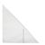 Dreiecktaschen mit Visitenkartentasche, selbstklebend, PP-Folie, transparent 170 x 170 mm – links 