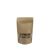Standbodenbeutel Kraftpapier mit Sichtfenster 110 x 185 mm  | braun 