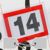 Curseur de date, rouge, avec cordon élastique noué, fenêtre à fente imprimée SP2, intérieur 22 x 35 mm, extérieur 30 x 43 mm | null