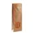 Blockbodenbeutel Papier mit Fenster 80 x 50 x 250 mm