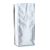Kaffeebeutel mit Aromaschutzventil, silber 375 x 140 mm