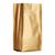 Kaffeebeutel mit Aromaschutzventil, gold 245 x 100 mm